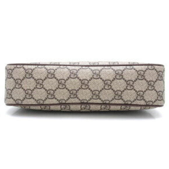 Gucci Handbag Ophidia GG Supreme Canvas Leather Beige Ebony - Picture 3 of 9